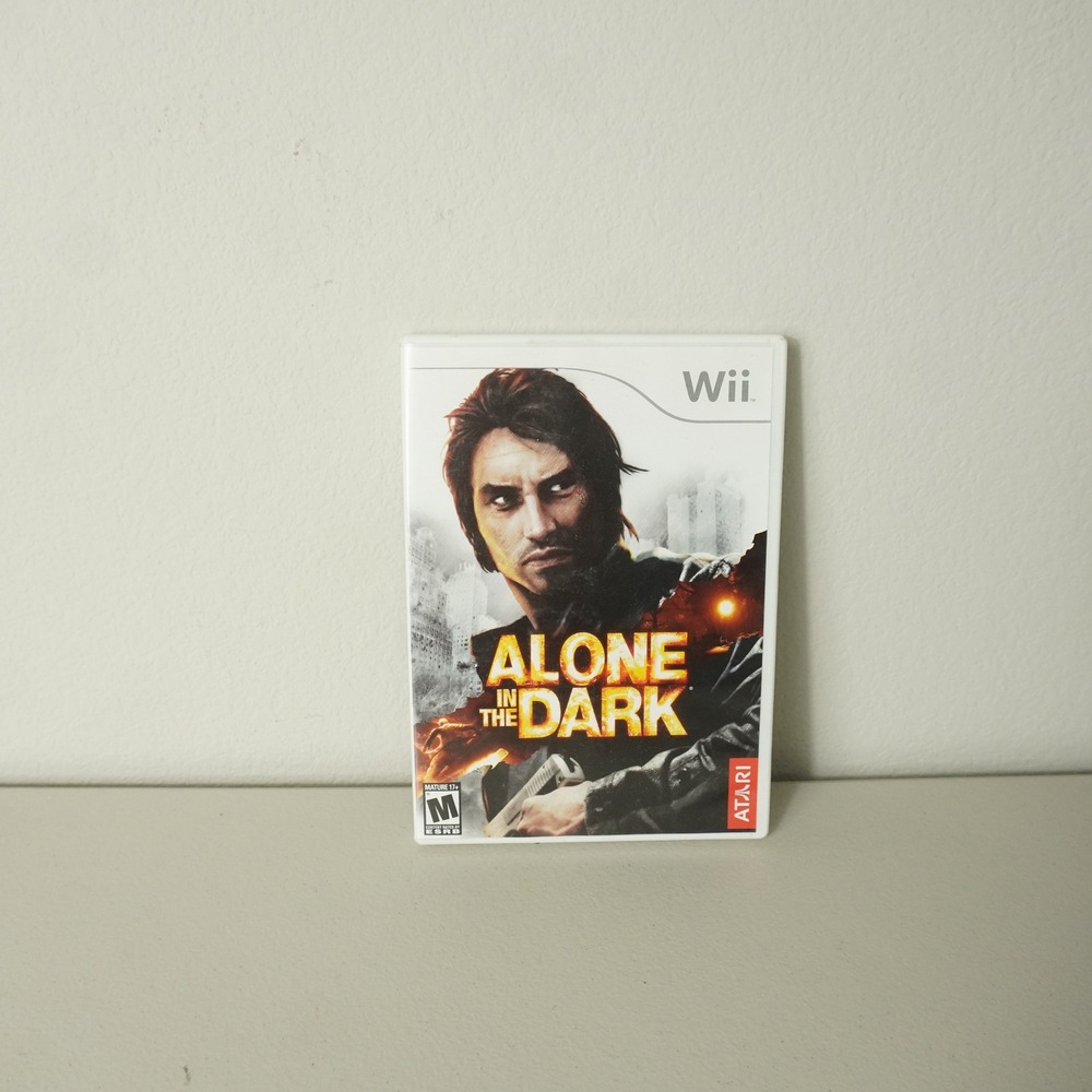Atari Alone in the Dark Nintendo Wii One‎ Size White Survival Horror Game